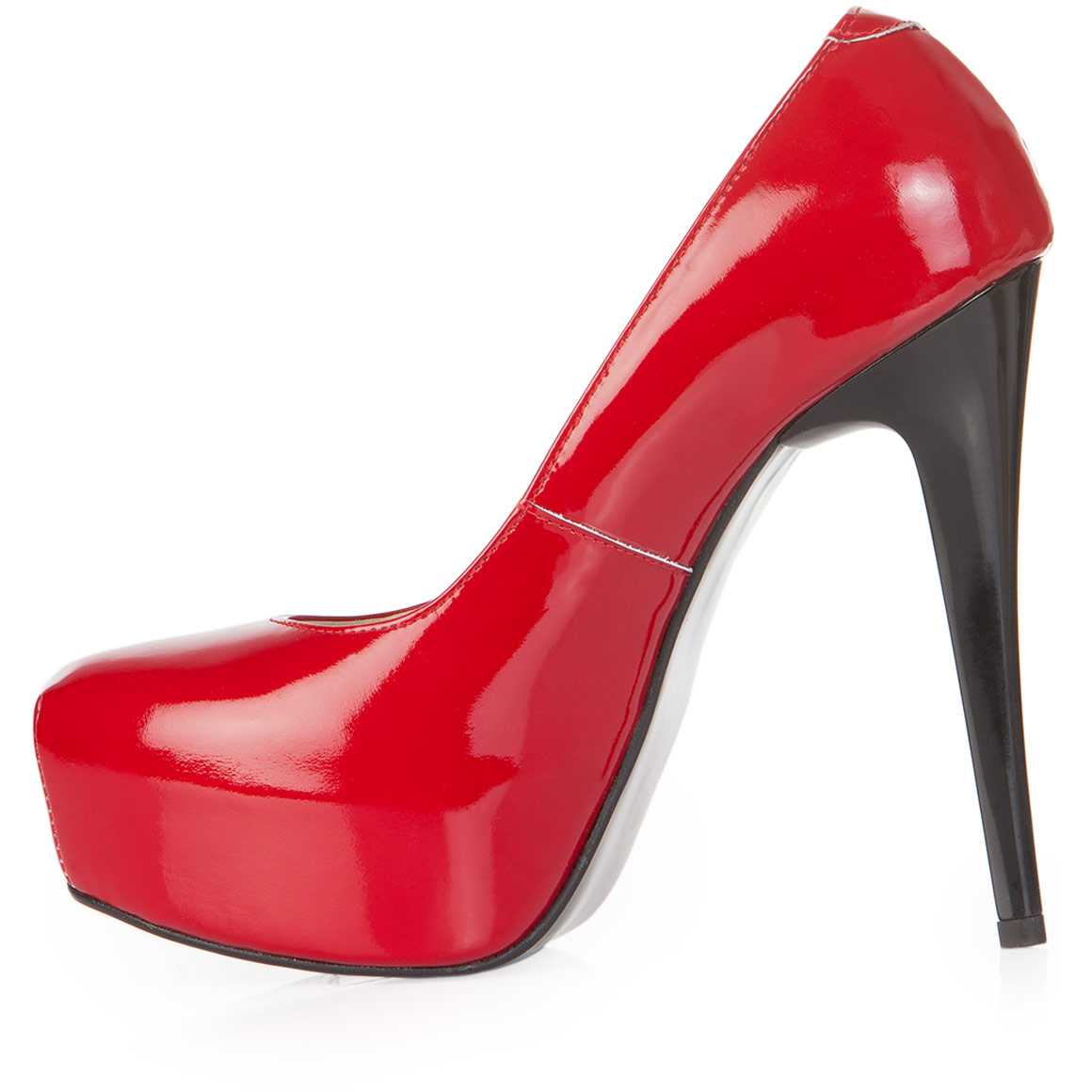Insist instance Upset Reducere Pantofi rosii cu toc inalt din piele naturala model M203 Ama  Fashion
