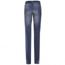 Jeans cu centura lata - navy TSP1011GR-STK
