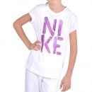 Tricou copii Nike Burnside SS Crew T-Shirt 451059-100