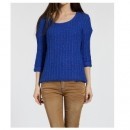 Mexx - pulover - albastru - 4971-SWD031