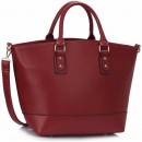 Geanta tote Burgundy Fashion With Long Strap