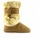 Cizme Tip Ugg 28 Camel (Camel) - Camel
