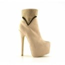 Botine Milano Bej (Bej) - DPT-7752659_265436-Bej