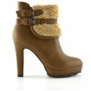 Botine Simpati khaki (Khaki) - Khaki