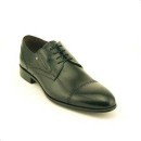 Pantofi Le Colonel negri, din piele naturala cu insertii decorative si prevazuti cu elastic pentru ajustarea marimii