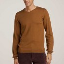 Pulover uni cu decolteu V si maneca lunga 3 SUISSES COLLECTION