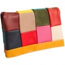 Plic Simina Filat multicolor din piele naturala SF024