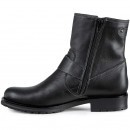 Ghete negre din piele naturala model 168