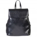 Rucsac negru din piele naturala MP97