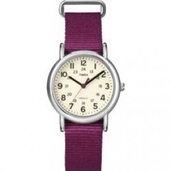 Ceas Timex Weekender T2N914 Slip Thru Purple