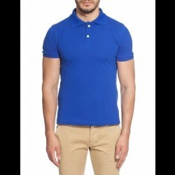 Tricou pique polo albastru MARIO 409
