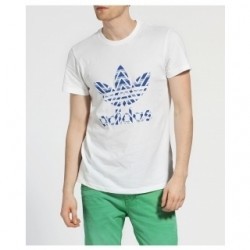 Adidas Originals - tricou Trefoil - alb - 4971-TSM207