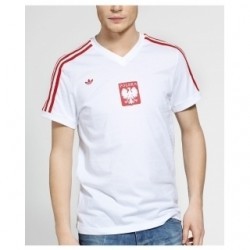 Adidas Originals - tricou Poland - alb - 4981-TSM221