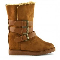 Cizme Tip Ugg Lolo Camel