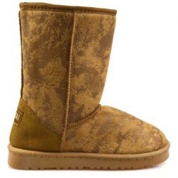 Cizme Tip Ugg Moto Maro