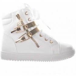 Pantofi Minosa Albi